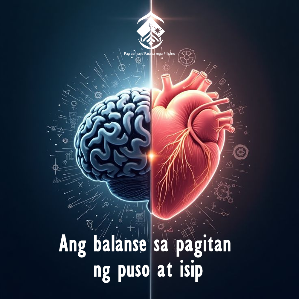 التوازن بين القلب والعقل (باللغة الفلبيني)